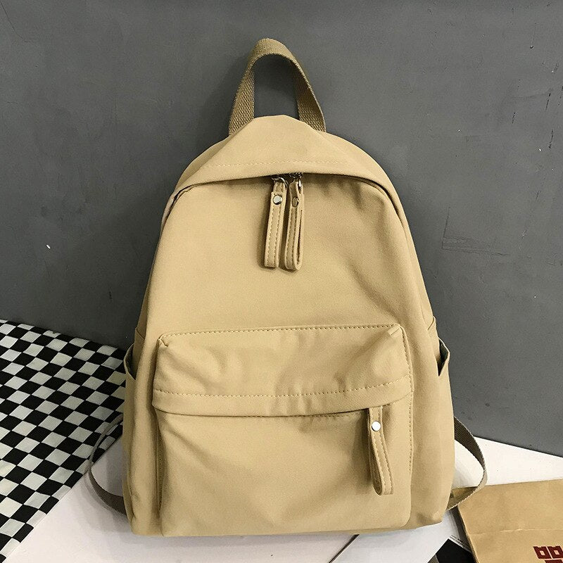 Fashion Backpack Canvas Women Backpack Anti-theft Shoulder Bag New School Bag For Teenager Girls School Backapck Female