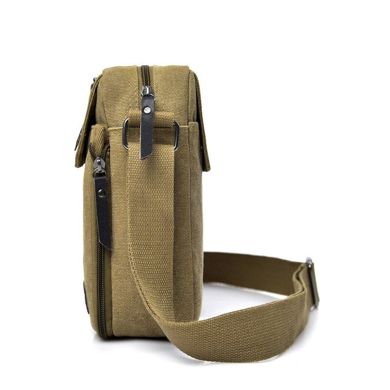 Crossbody Bags for Men Canvas Side Bag Shoulder Messenger Bag for Women Free Shipping Travel Casual High Quality