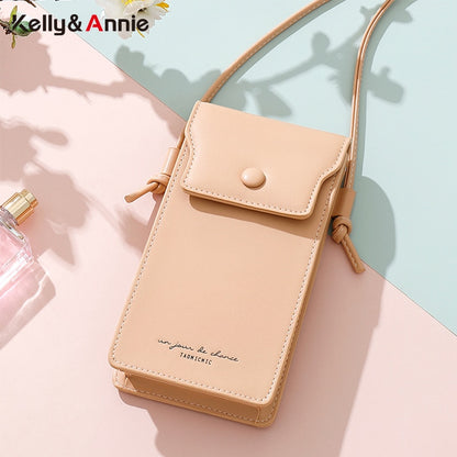 Bag For Women New Fashion Card holder Handbags PU Leather Phone Crossbody Bags Ladies High Quality Small Shopper Shoulder Bags