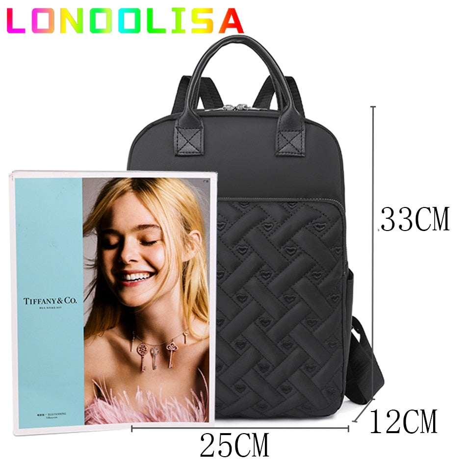 Women&#39;s Casual Backpacks Large Capacity Female Outdoor School Bookbags for Teenager Girls High Quality Ladies Rucksacks Mochilas