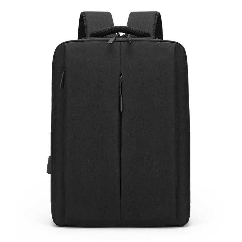 Classic Business Laptop Backpack Men Waterproof Nylon USB Charging Travel Backpack Bag Men Casual 15.6 Inch Computer Backpack