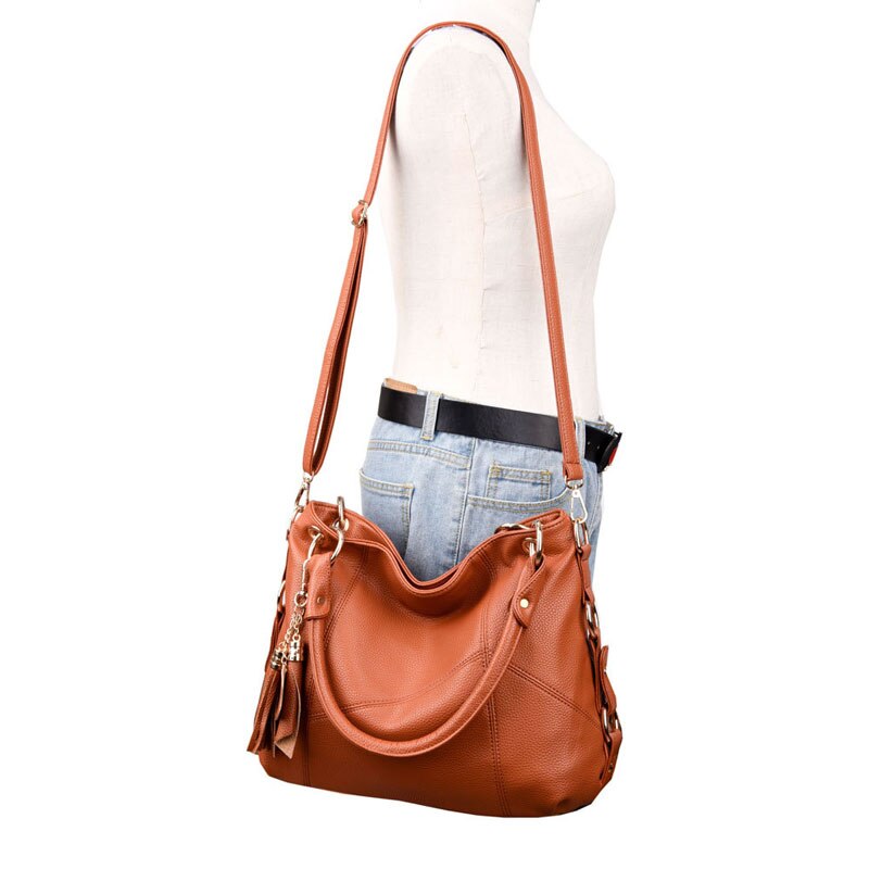 Genuine Leather Top Handle Bucket Bags For Women Luxury Designer Handbag Shoulder Tote Bags Brown Purses Crossbody Messenge Bag