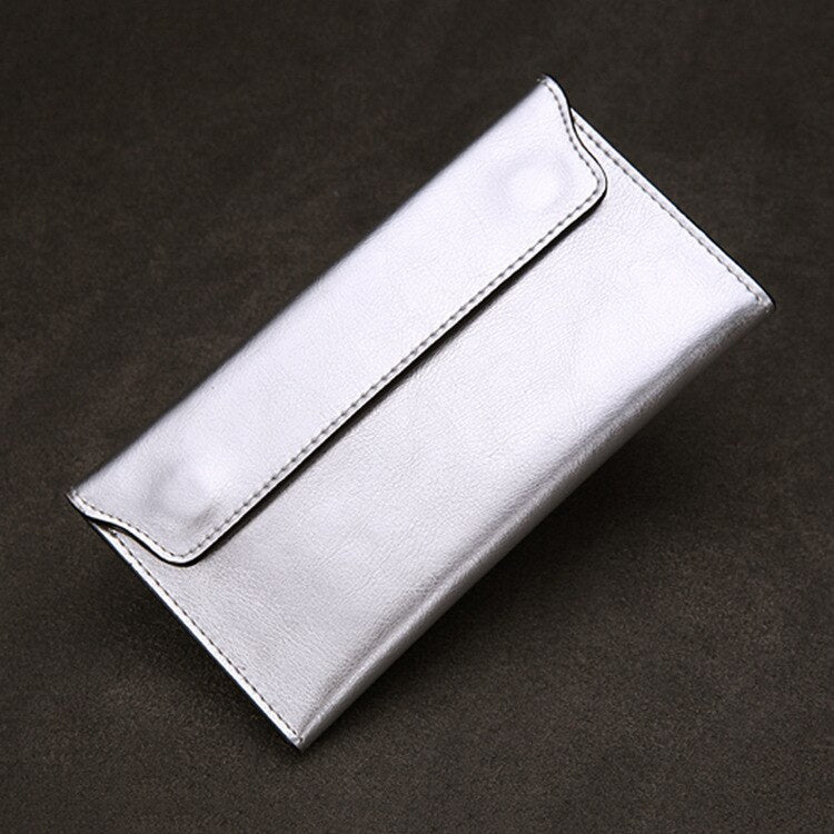 Fashion Women's Long Style Wallet Luxury Leather Card Holder High Quality Minimalist Coin Purse Clutch Bag Carteras Para Mujer
