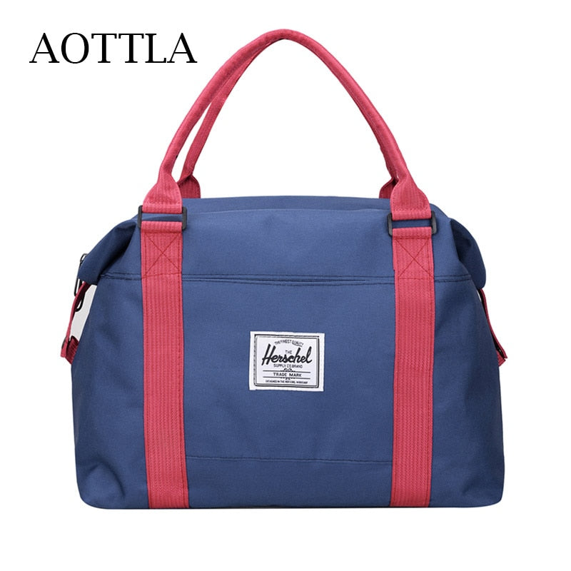 AOTTLA Large Women&#39;s Bag Travel Bag Fashion New Shoulder Bag Good Quality Female Bag Duffle Bag Brand Handbag Sports Fitness Bag