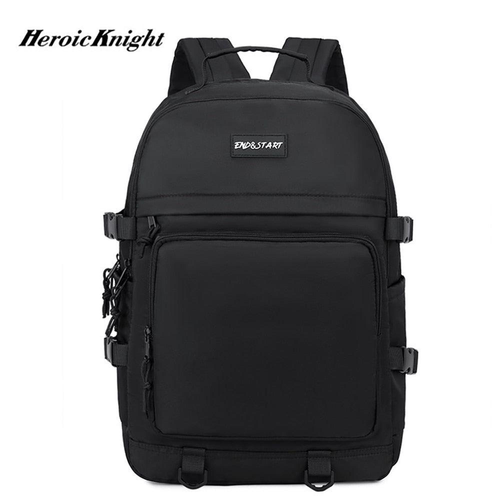 Heroic Knight Men&#39;s Backpack Sling Large Capacity Back Durable Students New Designer Mochila An-ti Theft Travel Daypack For Men