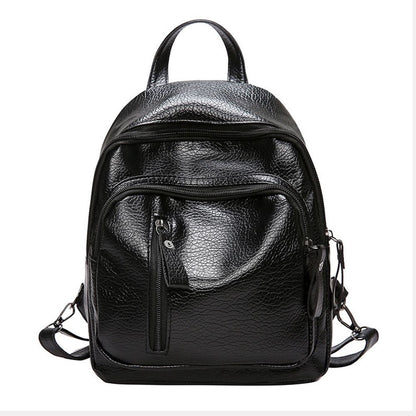 Waterproof Leather Women Backpack High Quality Fashion Anti-theft Women Backpacks Famous Brand Ladies Large Capacity Backpack