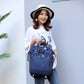 Casual Backpack Women Star Sky Printing Nylon Zipper Multi-pocket Shopping Bags Outdoor Travel Large Capacity Rucksacks