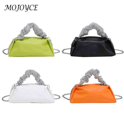 Crossbody Cloud Clutch Handbag Small Tote Female Travel Top Handle Bags for Shopping Leisure Women Birthday Party Gifts