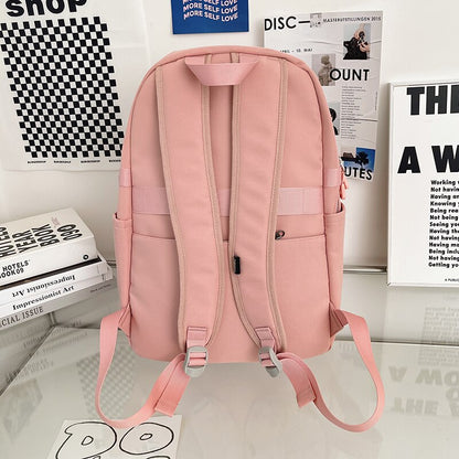 Fashion Ladies Student Backpack Cool Women Laptop Book Bag Trendy Cute Female College Backpack New Girl Travel Kawaii School Bag