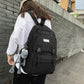 Fashion Waterproof Nylon Women Backpack Quality Multi-pocket Leisure Travel Bag Men Big Laptop Back Pack Preppy Schoolbag Girls