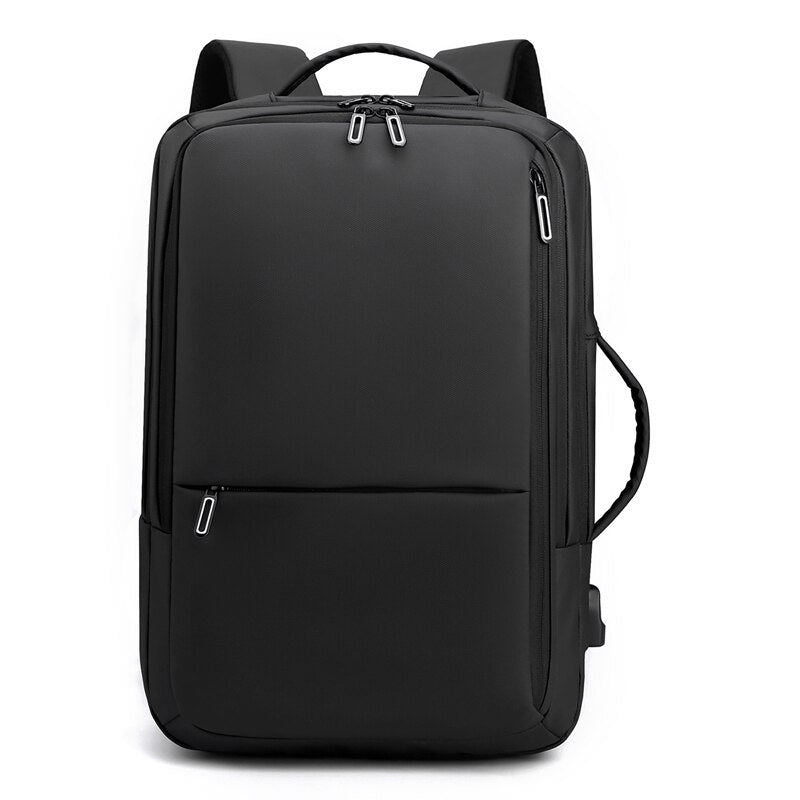 Deep Storage Laptop Backpack with USB Charging Port[Water Resistant] College School Computer Bookbag Fits Laptop Matein Travel L