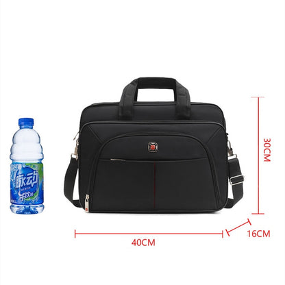 Men&#39;s Business Briefcase Weekend Travel Document Storage Bag Laptop Protection Handbag Material Organize Pouch Accessories Items