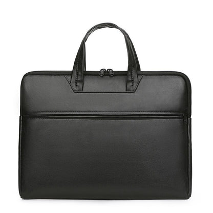 Business Men&#39;s Briefcase A4 Document Handbags Laptop Bag Casual Travel Bag Laptop Bag Document Bag Men&#39;s Executive Briefcase