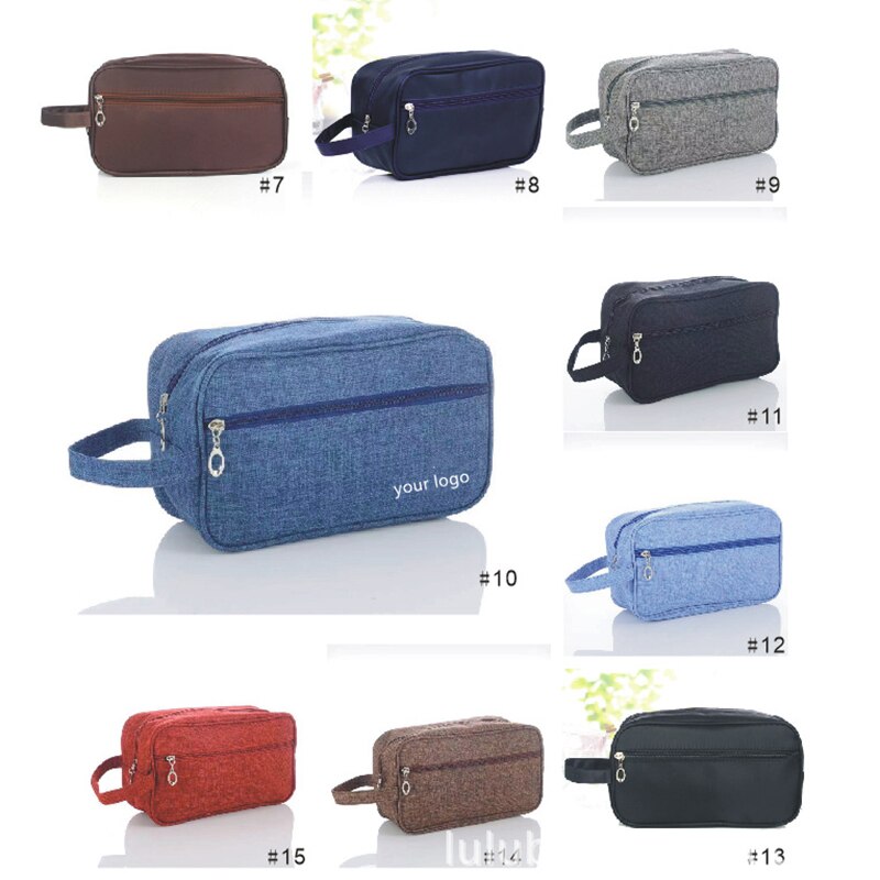 LAYRUSSI Cosmetic Bag Men Outdoor Travel Toiletries Organizer Wash Bag Portable Canvas Handbag Women Storage Pouch Makeup Bags