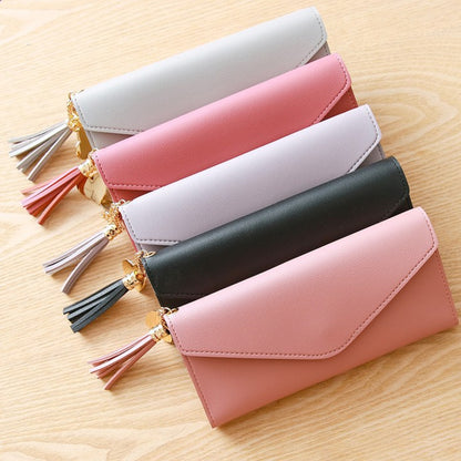 Luxury Designer Women Wallets Trendy Heart-shaped Long Clutch Bag Pendant Wallet Multifunctional Lychee Pattern Coin Purse