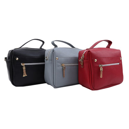 Women Shoulder Bag Ladies Shoulder Messenger Bag High Quality PU Leather Handbags Casual Candy Color Women Bags