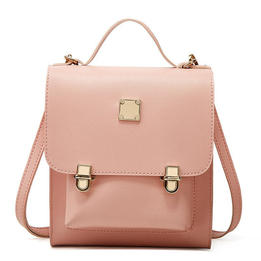 British College Style small Backpack Women Bag  Trendy Fashion All-match Retro Shoulder M essenger Backpack