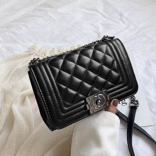 Shoulder Bags High Capacity Handbags Famous Luxury Designer PU leather Folds Square Lingge  For Women Bags Soft Tote Women&#39;s Bag