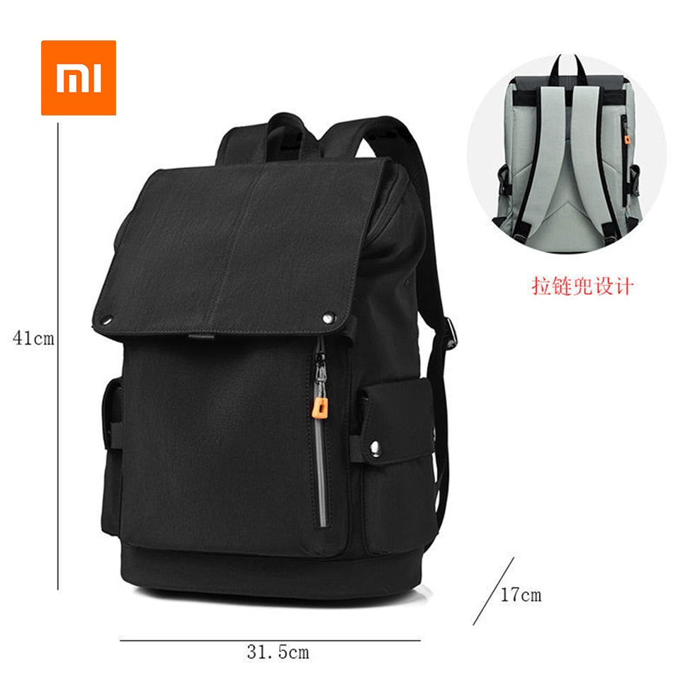 Youpin Pmwrun Backpack School Bag Unisex New High-quality Oxford Cloth Waterproof Softback 16 Inches Large Capacity Computer Bag