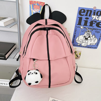 WR New  Women&#39;s Backpack for Cute Girls  School Bag Large Capacity Anti Theft Travel Rucksack Lady High Quality Mochila