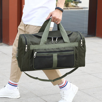 Large Capacity Travel Bags For Man Fashion Multifunction Unisex Luggage Bag Casual Sport Gym Bag Multiple Pockets Duffle Handbag