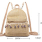 Fashion Tassels Women Backpacks Straw female Shoulder bag National Beach Backpack Teenage Girl Travel Rucksack bags bolsa khaki