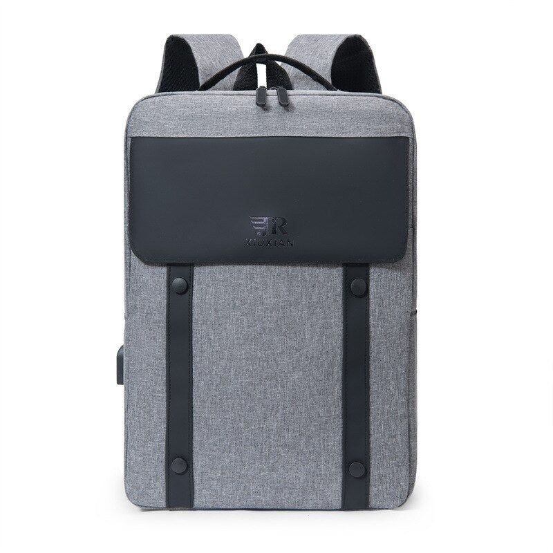 Male Backpacks Waterproof USB Port Backpack Casual Men Backpack Luxury Designer Bag Back Pack Man Business Office Rucksack Men