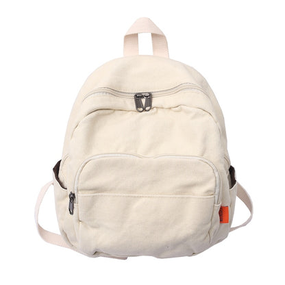 маленький рюкзак Canvas Women Small Backpack Vintage Feminina School Mini Backpack Women  Bagpack Female Solid Girl mochilas