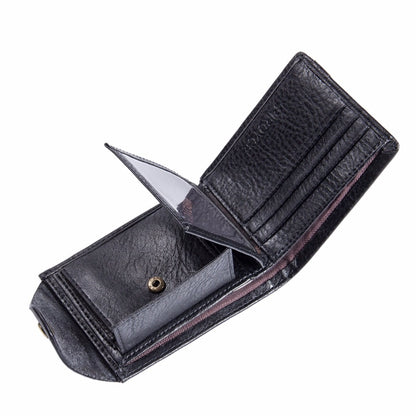 New Men's Small Wallet Vintage Multifunction Purse Coin Pocket Mini Brand Male PU Card Money Bag Mens Wallet Carteira Masculina