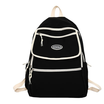 Women&#39;s Large Capacity Backpack Waterproof Nylon School Bag College Ladies Laptop Backpack Kawaii Girl Travel Bag Mochilas