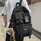 Women School Backpack Black Nylon Bagpack  Female Anti Theft Rucksack Casual Lady Travel Backpacks Korean Back Pack Mochila