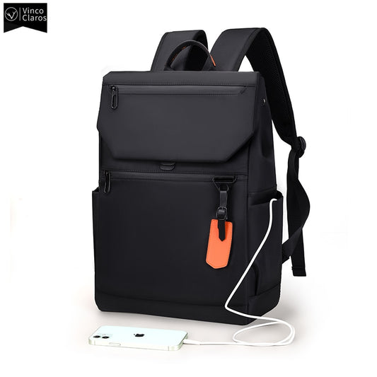 High Quality Waterproof Men&#39;s 15 Inches Laptop Backpack Fashion Urban Man Backpack USB Charging Business Travel Backpack Unisex