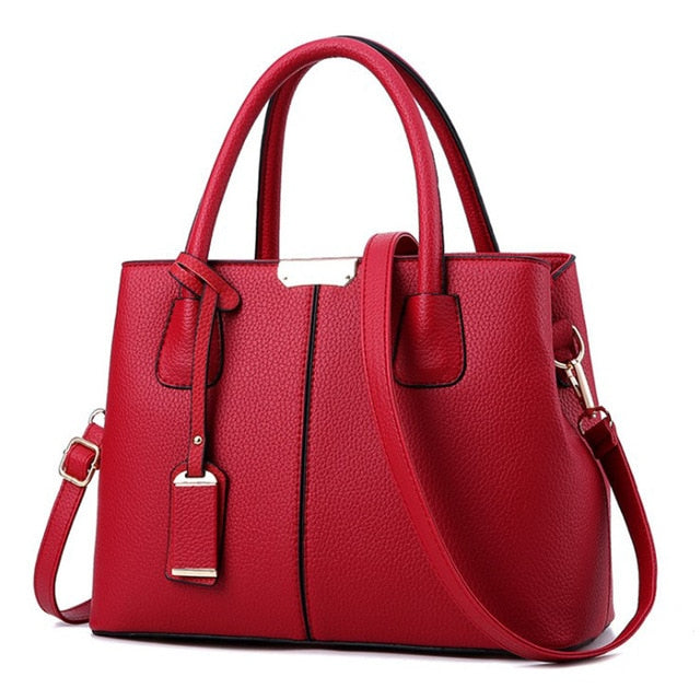 Bags Women Leather Handbags New  Luxury Ladies Hand Bags Purse Fashion Shoulder Bags