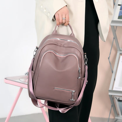 Fashion Backpack Luxury Soft leather Backpacks Water proof Women Shoulder Bags For Teenager Student School Bag New Trave Daypack