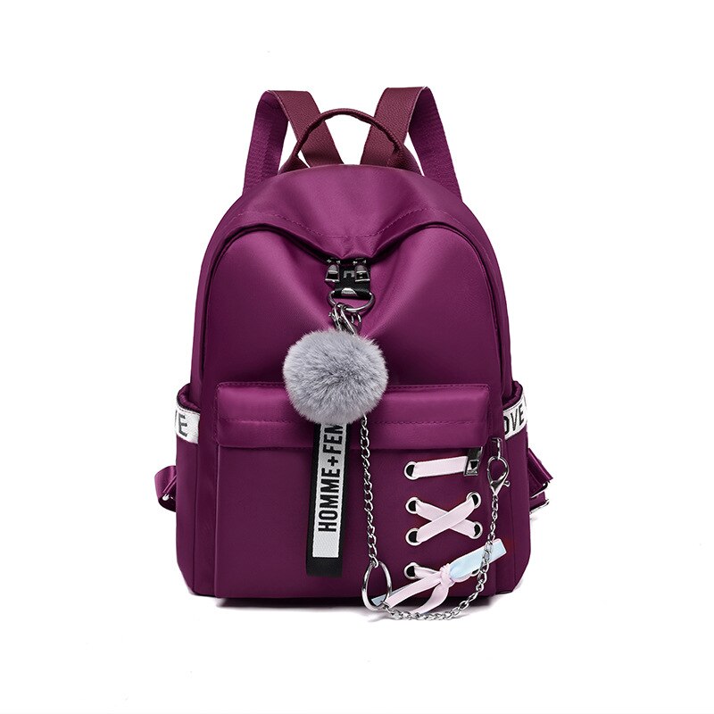 Women&#39;s Oxford Backpacks Waterproof Female Backpack Fashion Teenage Girls School Bags Retro Travel Backpack Girl Book Bag