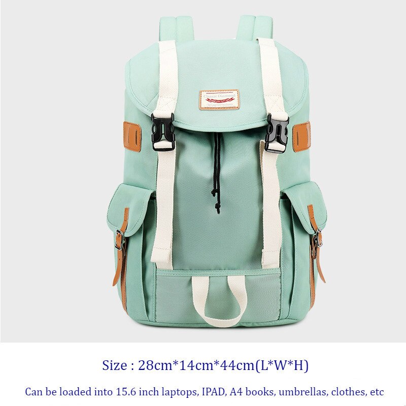 High Quality Girls Backpack School Bags For Teenage College Student Girl Campus Middle School Backpacks Korean Style Bookbag New