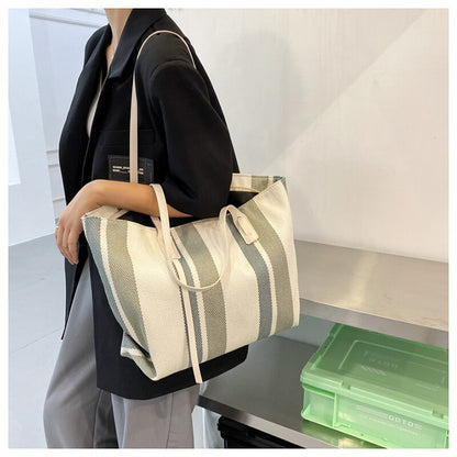 Women Large Capacity Canvas Shopping Bag Cloth Shoulder Bag Eco Handbag Tote Reusable Grocery Shopping Bags Casual Tote Hand Bag