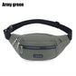 Men Waist Bag Oxford Chest Pack Travel Unisex Sling Bag Cellphone Pouch Bum Belt Bag Outdoor Sports Cross-body Bag