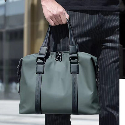 New men&#39;s handbag briefcase large capacity Oxford cloth bag European and American trend