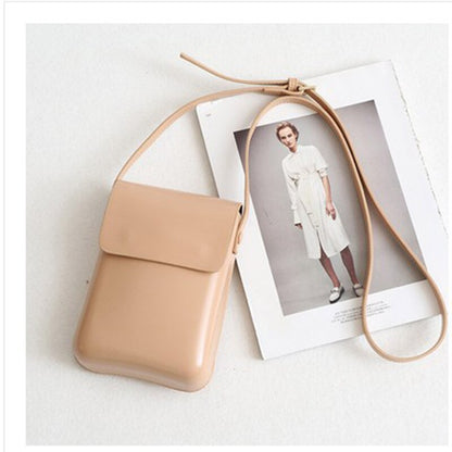 New Women Handbags Fashion Pu Leather Shoulder Bags Female Luxury Large Capacity Crossbody Bags Small Solid Flap Phone Purse