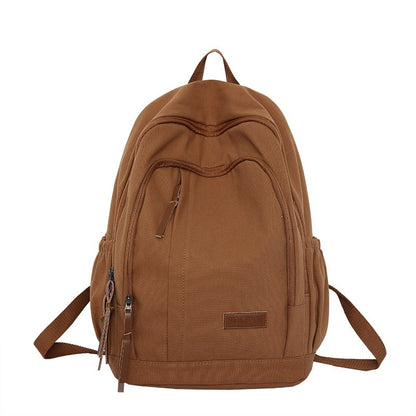 Boy Girl Brown Student Travel Backpack Male Ladies Book Bag Female Laptop College Backpack Fashion Women Men Leisure School Bags