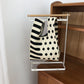 Original Design Knit Bag Crochet French Polka Dot Stripe Flora Knitted Bag New Handbag Fashion Underarm Women&#39;s Even Bags Woman