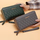 Long Women&#39;s Wallet Female Purses Tassel Coin Purse Card Holder Wallets Female Pu Leather Clutch Money Bag Pu Leather Wallet