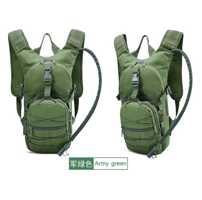 Lightweight Tactical Backpack Water Bag Camel Survival Backpack Hiking Hydration Military Pouch Rucksack Camping Bicycle Daypack