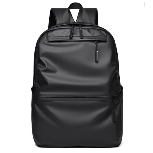 Men&#39;s Backpack Popular Black Business Commuter Waterproof Breathable Wear-Resistant Black Square Laptop Bag Men&#39;s Backbag