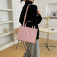 European and American big brand high-end texture solid color T letter women's bag high-end luxury hand-held shoulder bag