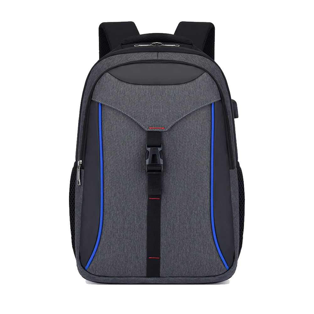 Multifunctional USB Charging Waterproof Laptop Computer Notebook Backpack Women Men Business Bag Middle High School Student Bag