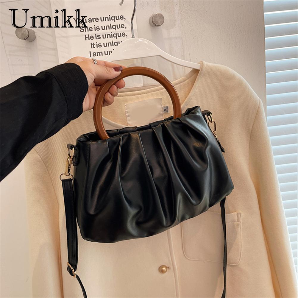 Women Fashion Shoulder Bag Creative Special Design Shoulder Bag Solid Color Messenger Bags Leather Handbags