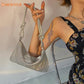 Fashion Rhinestones Evening Clutch Bag for Women Shiny Dinner Party Wedding Purses Handbag Designer Female Underarm Shoulder Bag