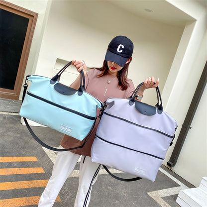 AOTTLA Luggage Travel Bag Sport Bag For Women Fitness Large Women&#39;s Bag New Duffle Bag Outdoor Waterproof Nylon Gym Yoga Handbag